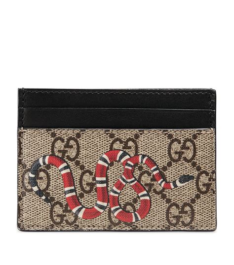 gucci cardholder marmont|gucci kingsnake card holder.